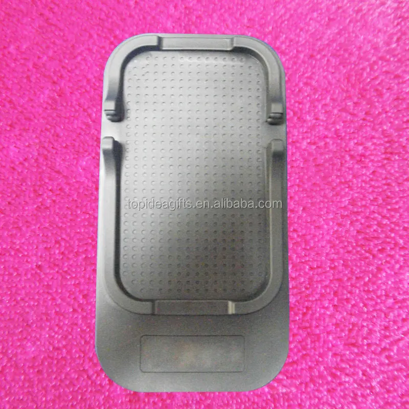 Factory New design car accessories dashboard pvc phone holder anti slip mat with color raised logo Customized