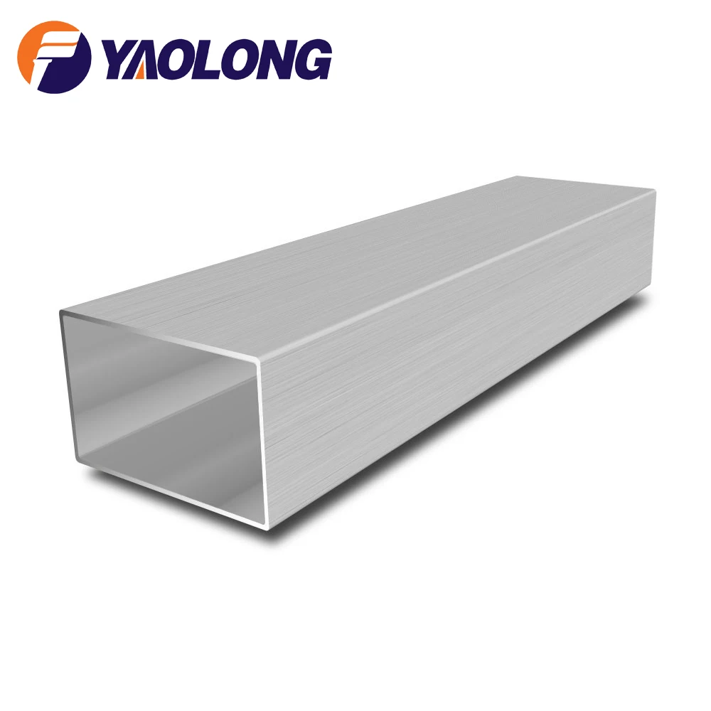TP304 316 316L stainless steel rectangular pipe welded square tube