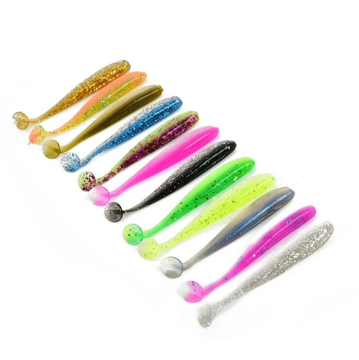Gorgons 65mm 2g silicone fishing lures pez silicona gummifisch soft lure silicone fish