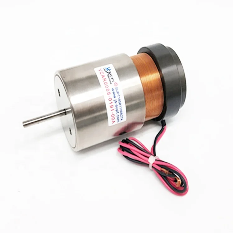 Electromagnetic voice coil motor for Identification tool