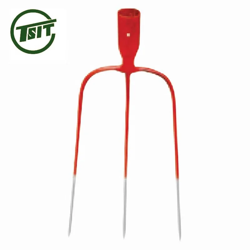 
4 tine fork steel garden farming fork head 