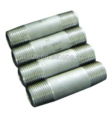 Большие Соски TP304 с резьбой на обоих концах