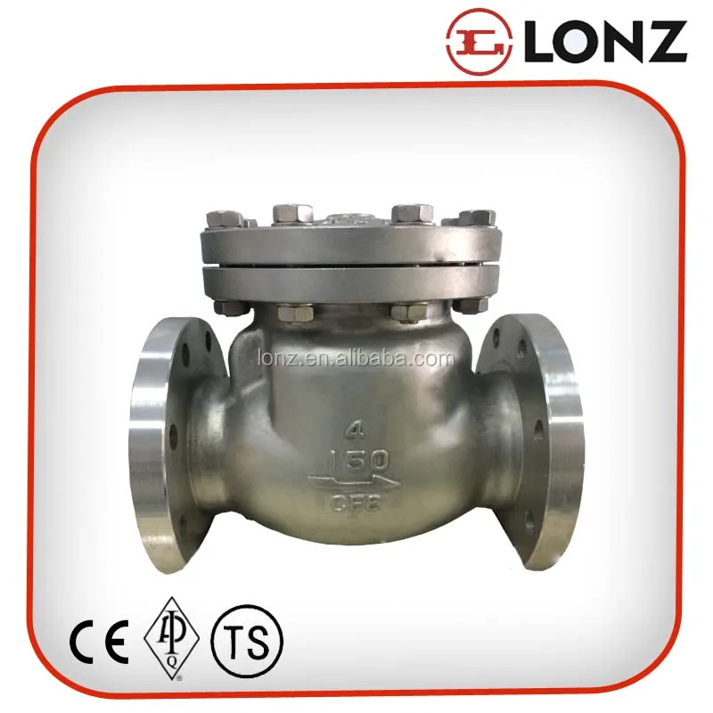 
API Stainless Steel 316 Flanged Swing Check Valve CF8M 