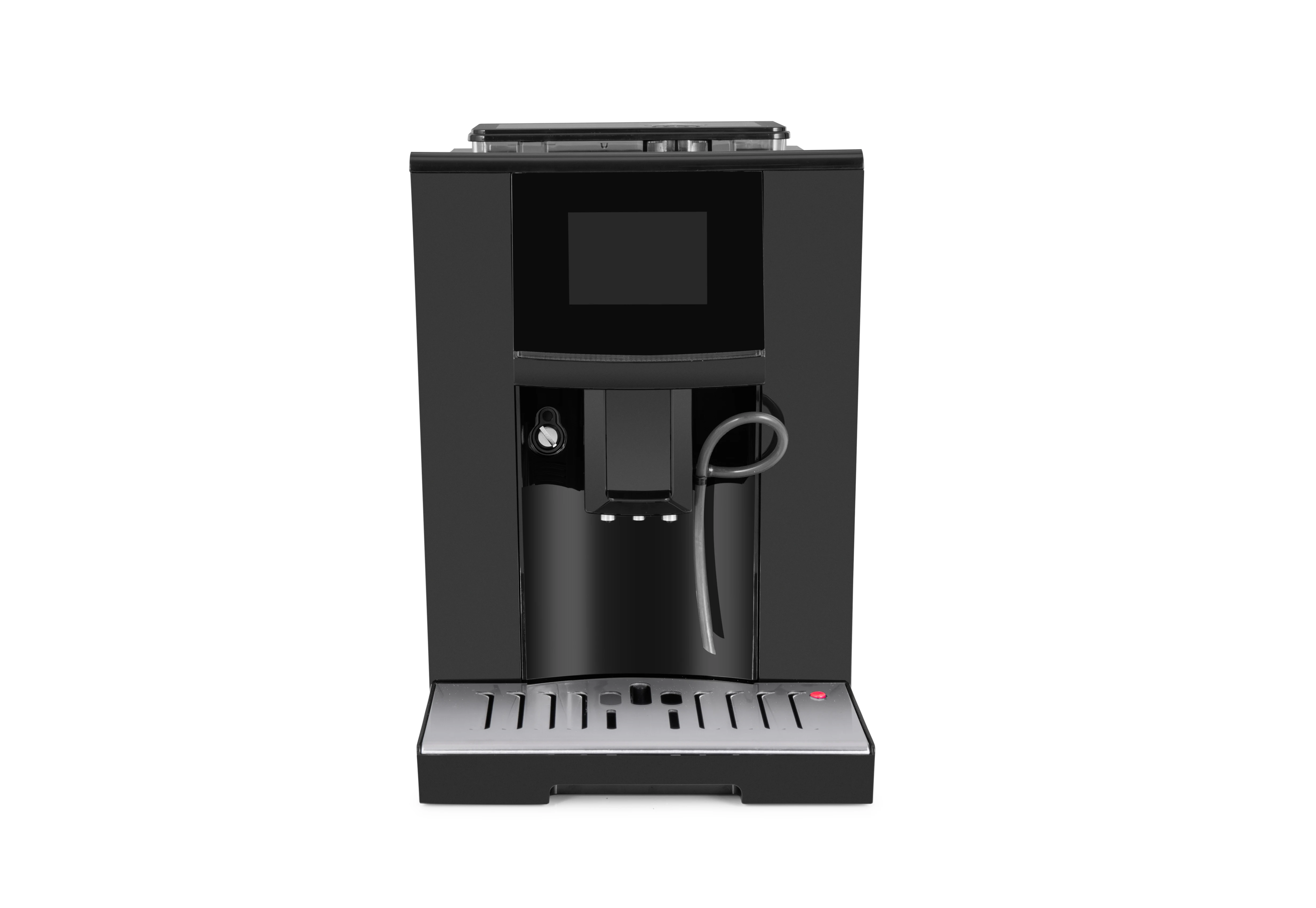 Touch Screen Coffee Bean Powder Brewing Milk Foam Black  Cappuccino Latte Espresso Fully Automatic  Coffee Maker  Machine