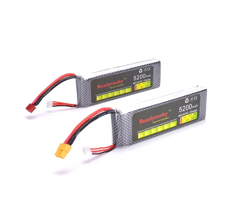 A Level 11.1V 5200mAh 3S 35C Li-po Battery energy sources Multi-rotor helicopter XT60 / T Plug Connector