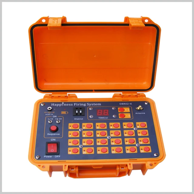wire control wireless remote fireworks firing system 72 cues pyrotechnic firing system with CE certification
