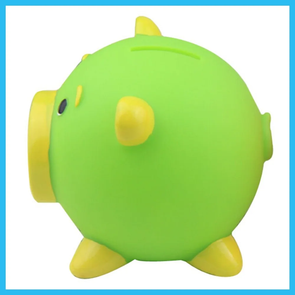 Custom vinyl toy PVC pig money saving coin piggy bank