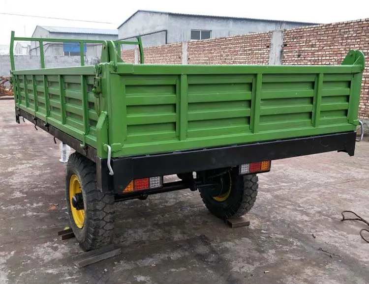 
tractor towed 5 ton Europe style single axle trailer price 