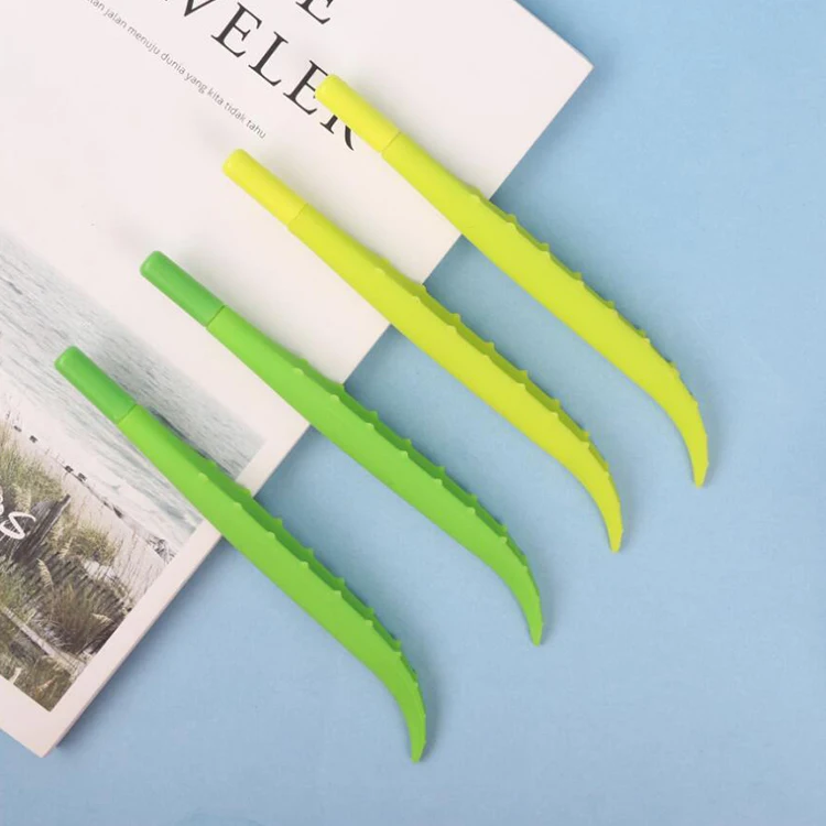 LANGUO Aloe Style School Office Multi Color 0.5mm Kawaii Cute Gel Pen