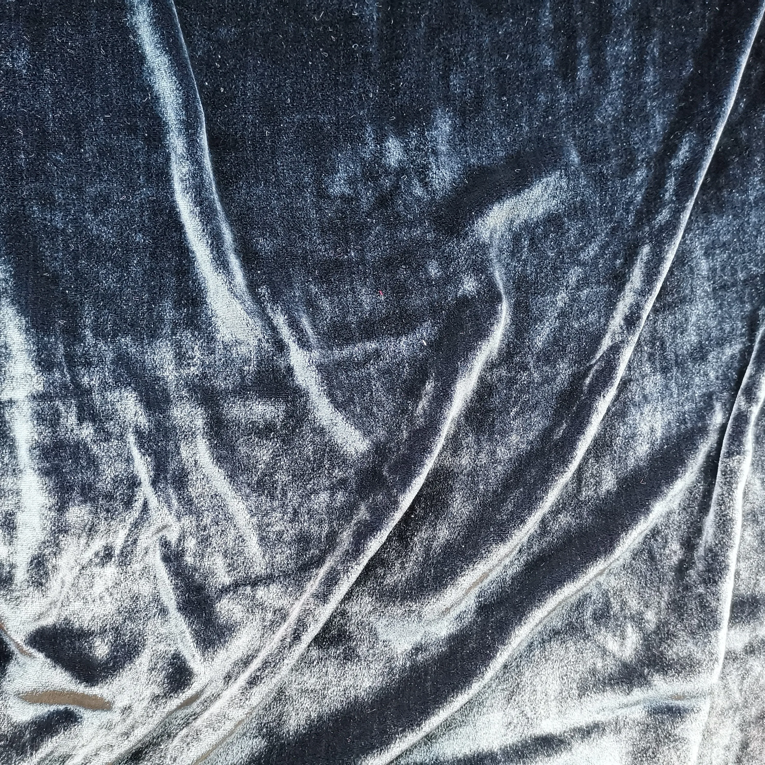 
Preshrinkage Brushed Washed Silk Visco Velvet Fabric 