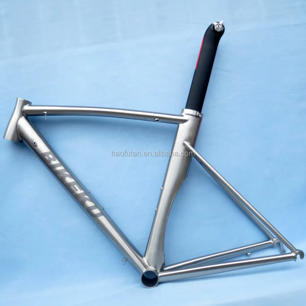 Титан Аэро Овальный сердце-shapped конические headtube DI2 шоссейная рама углеродного seatpostinternal кабель маршрутизации EVO PF46-86.5-24