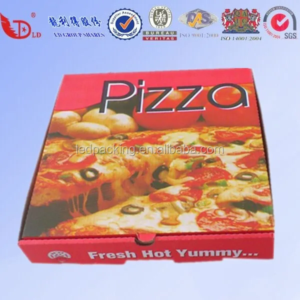 Aluminum Foil Pizza Box Thermal Food Box Pack Solution for Temp Control pizza box