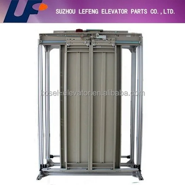 
VVVF Fermator center opening cabin door system 