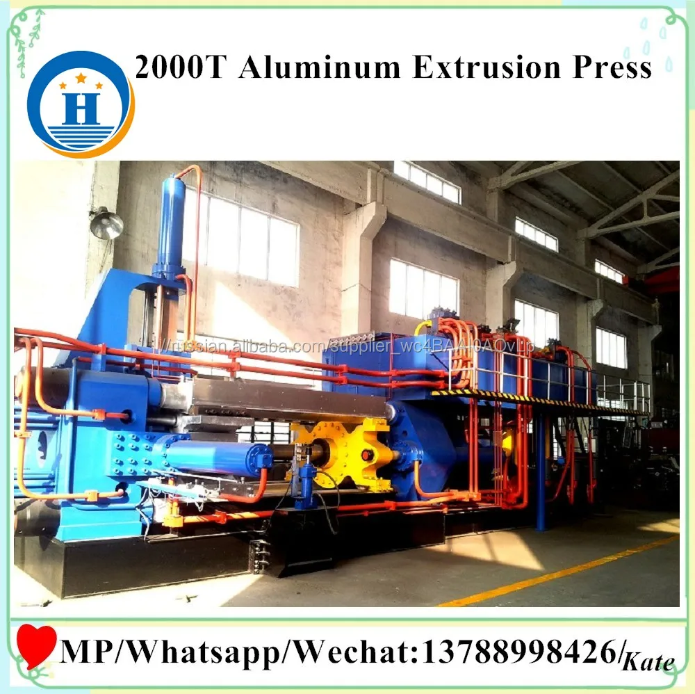 2000 Т Экструзии Алюминия Пресс-Линии, прессы, экструдер машина, экструзии алюминия машина