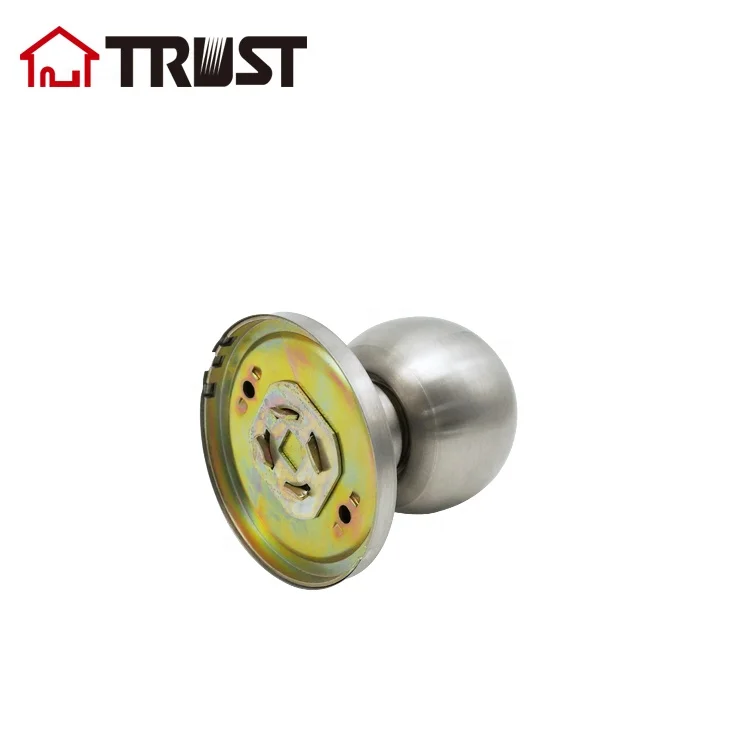 TRUST 6870-SS High Quality USA Standard Door Dummy Cylindrical Knob Lock Door Lock