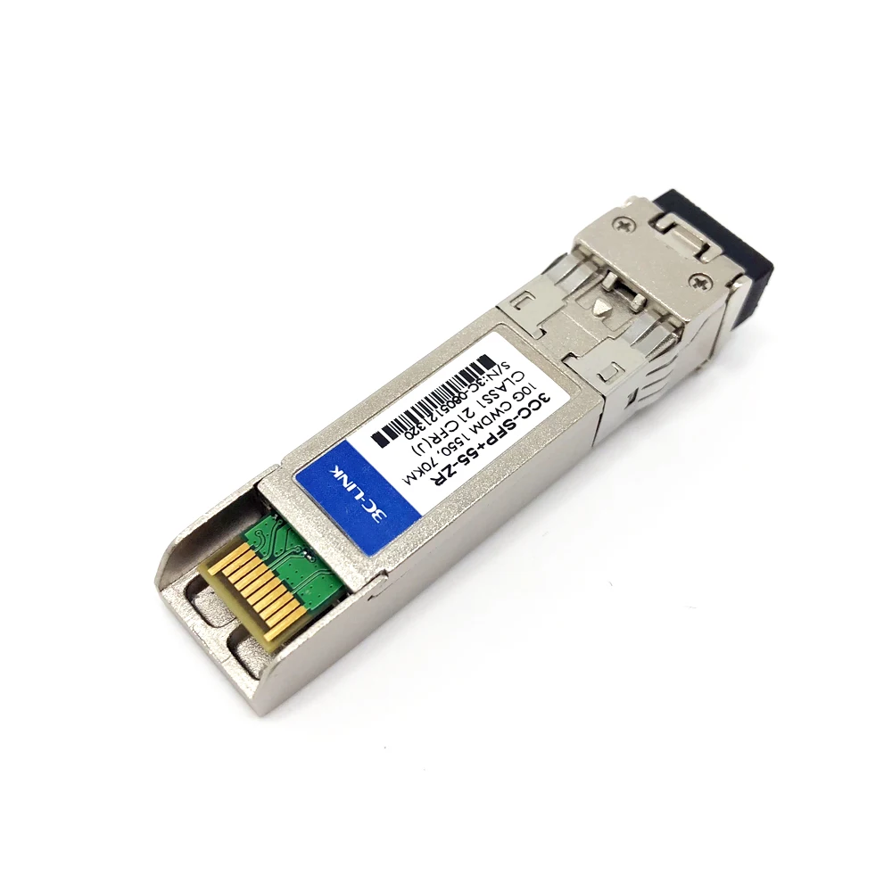 3C-LINK RoHS Compliant 10G SFP+Optical Module CWDM/DWDM 1270-1610nm Duplex LC  Connector 10G SFP Transceiver