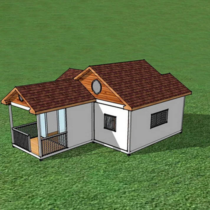 Eco-friendly low cost prefabricated residential houses from China manufacturer