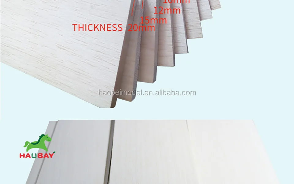 1000*80*1  Nature color  Balsa sheet for fish floats,for model