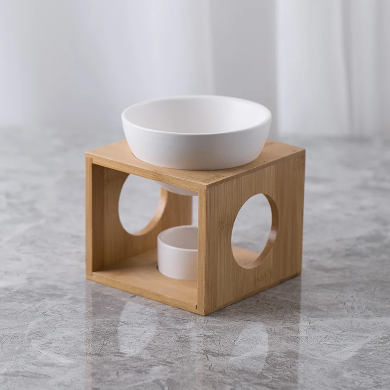 Ceramic Aroma Candle Warmer Perfume  Lamps Tealight fragrance Oil Essential Incense Burner