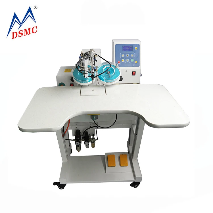 Guangzhou manufacturer semi automatic rhinestone hot fix machine garments printing machine