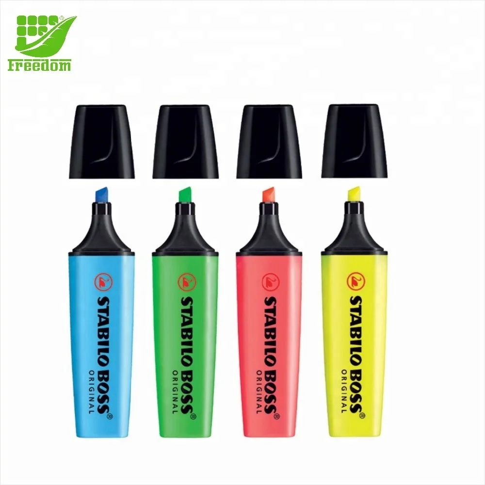 Most Popular Logo Printed Highlighter Marker Pen