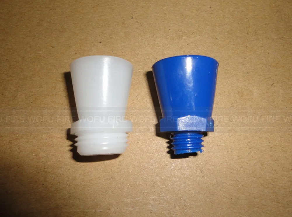 Plastic nozzle use for 1kg and 2kg MEXICO ABC dry powder fire extinguisher