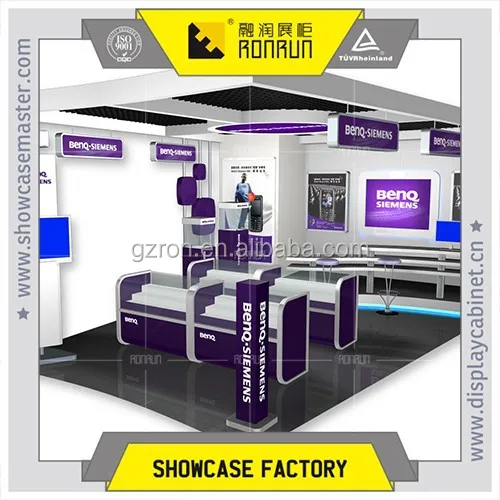 Competitive price and good looking electronic products display counter for mall kiosk