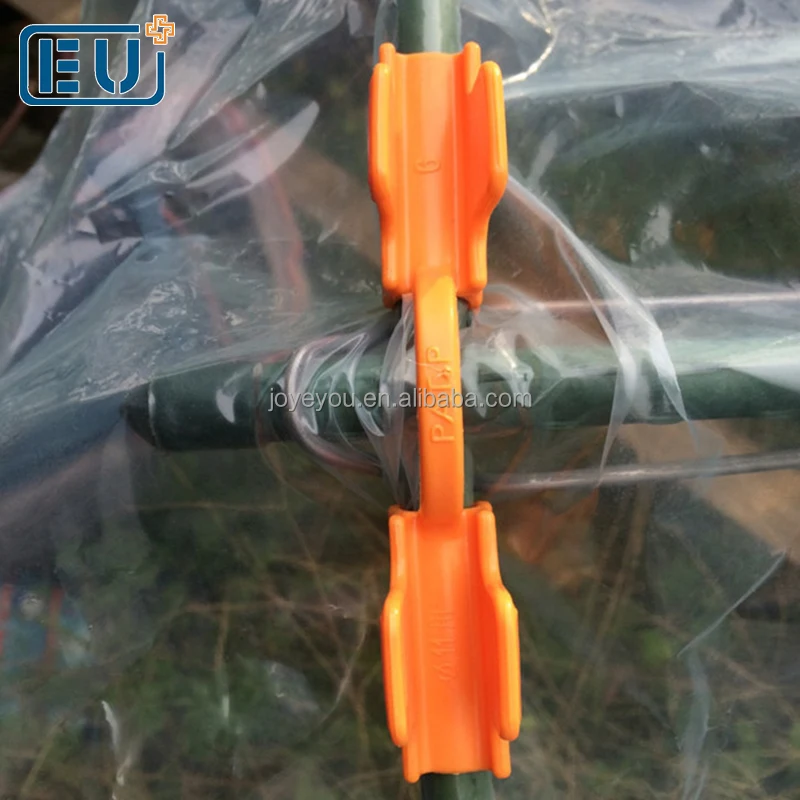 Greenhouse Plastic Film white snap clamps