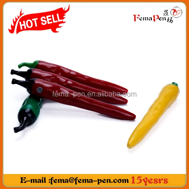 Fema colored  promotional gift Chili ballpoint pen
