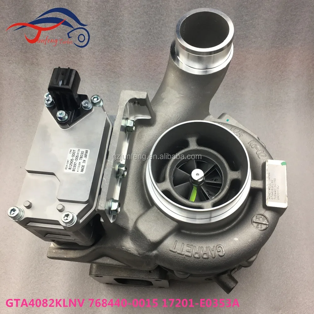 GTA4082KLNV 768440-5015S 17201-E0353 Turbocharger for Hino ND NE NJ NV Truck J08E-TV J08E-TW Engine