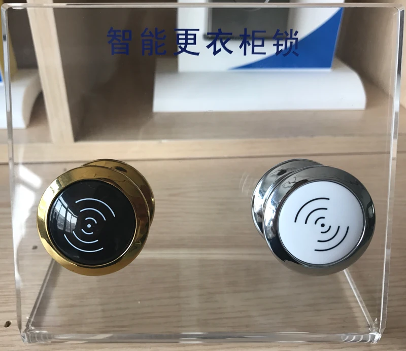 Round shape small mini RFID cabinet locker lock
