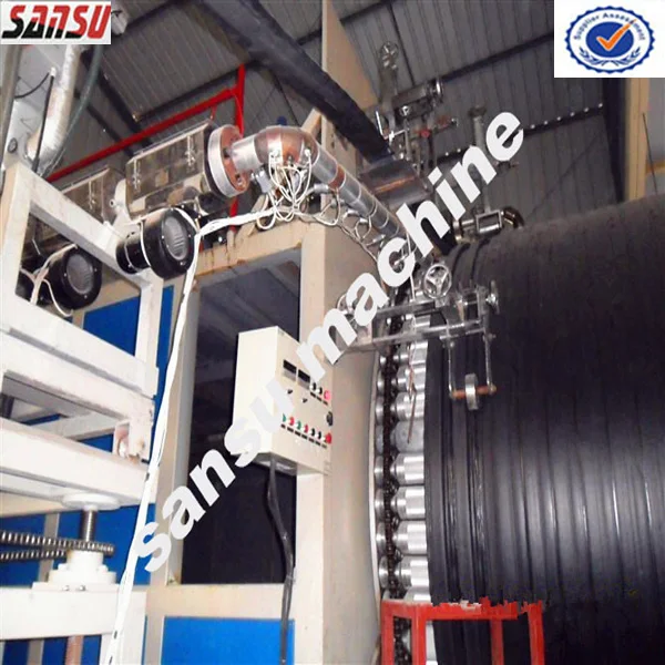 стали укреплять 300-3000mm пластиковые обмотки производственная линия трубы