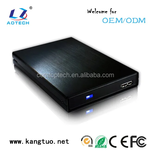 factory portable external hard drive 2TB hdd case