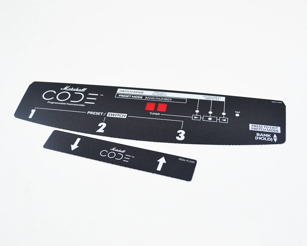 Custom design dead lexan  front panel for digital set top box