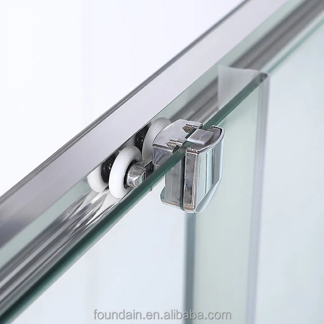 bathroom shower enclosure with side panel