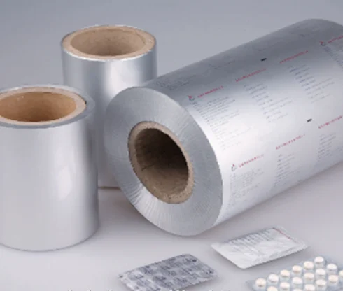pharmaceutical packaging material aluminum foil printed 20/25/30micron medicine blister pack
