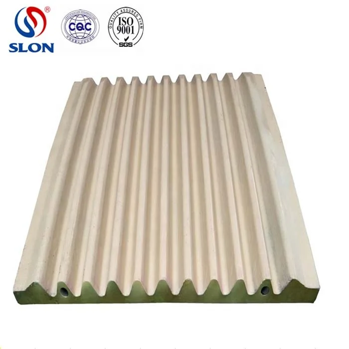 High Manganese Steel Kleemann Fixed And Swing Jaw Plate For Kleemann Mc100z,Mc110z Evo Jaw Crusher