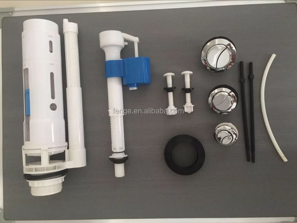 Sanitary Ware Spare Parts WC Toilet Parts Grey Color Flush Valve