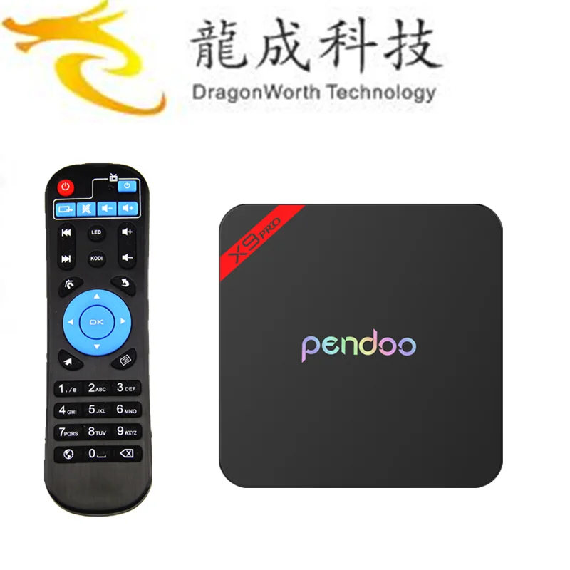 ТВ-приставка Pendoo X9 Pro S912 3 + 32 ГБ 1080p android dvb t2 для домашнего использования Android 6