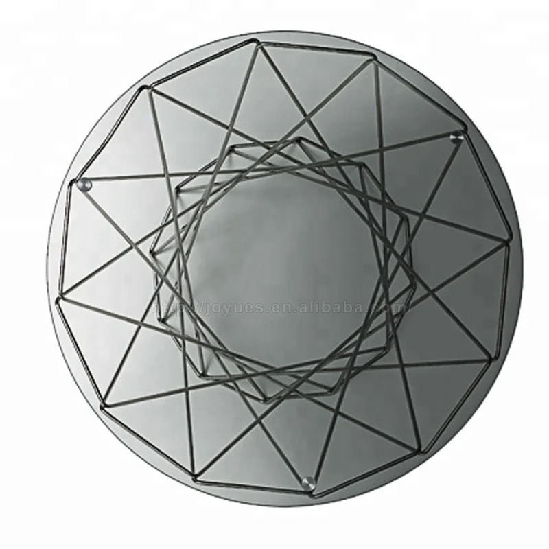 LC-026 Tempered high glass top industrial center coffee table with carbon stainless steel leg