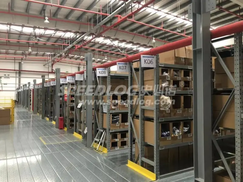 Maxrac modular design mezzanine platform multi-layer steel flooring system