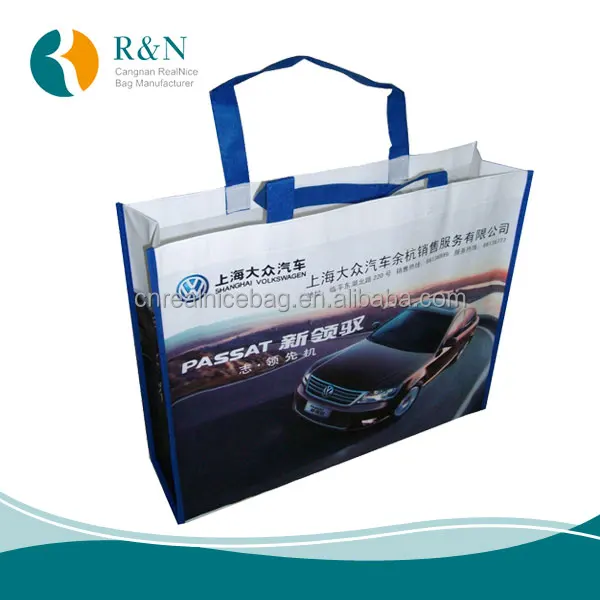 Customize FULL COLOR PRINTING Glossy or Matt PP laminated NON-WOVEN tote shopping BAG for gift promotion