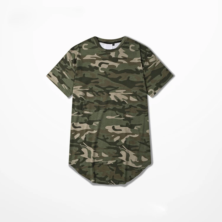 
OEM Service Supply Type army tall t shirt 180 grams Fabric Weight digital camo t shirts 
