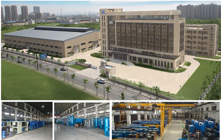 
1-40m3/min 220V/380V heated modular desiccant air compressor dryer CE ISO 