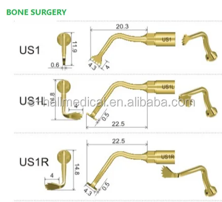 woodpecker compatible piezo ultrasurgery tips