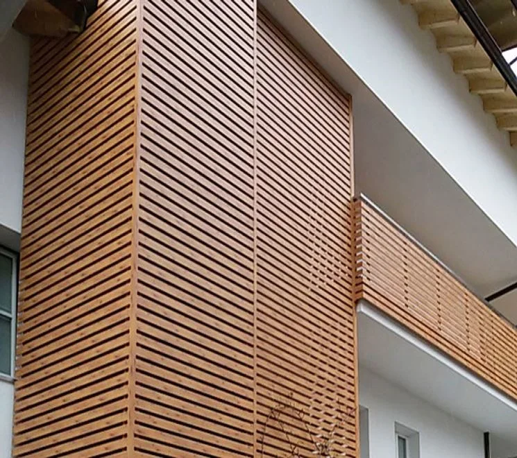 
Exterior Anti-UV Wood Plastic Composite wall panel 