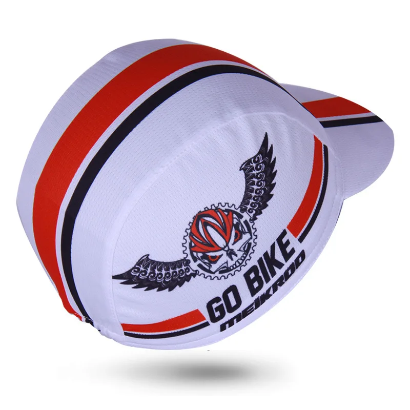 Summer Outdoor Fashion Sports Breathable Biker Skull Hat Custom Bike Cycling Cap