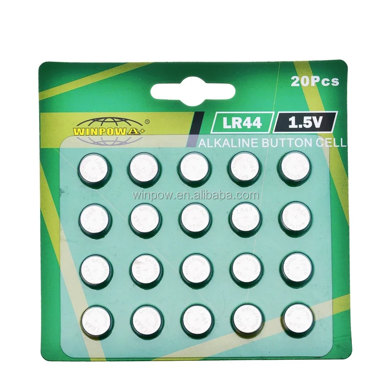 Best Seller high quality 1.5v AG10 AG13 LR44  button cell batteries
