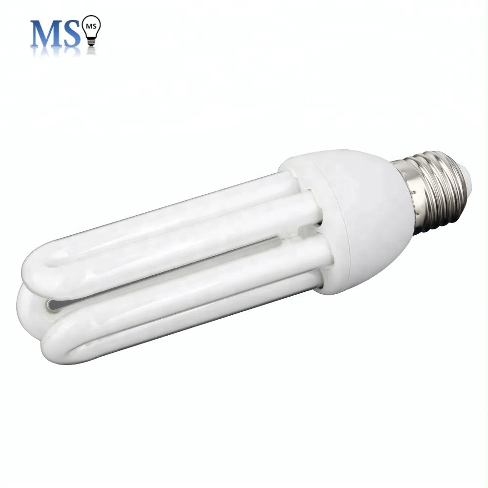 Straight 2u shape lamp E27 18w 2u cfl bulb