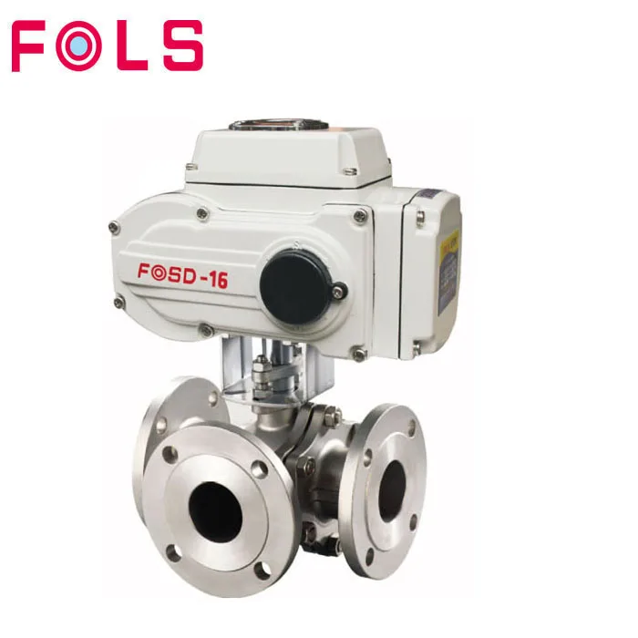 hot sale DN15 to DN100 electric actuated pvc union ball valve